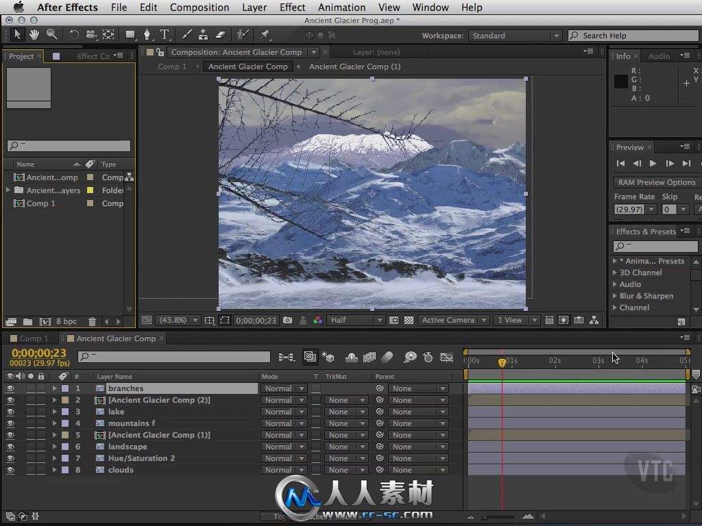 《AE CS6综合培训视频教程》VTC.com Adobe After Effects CS6 DVD