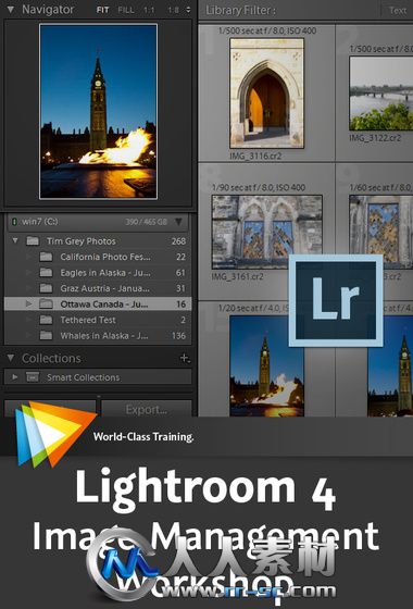 《Lightroom4图像影像管理视频教程》video2brain Lightroom 4 Image Management Wo...