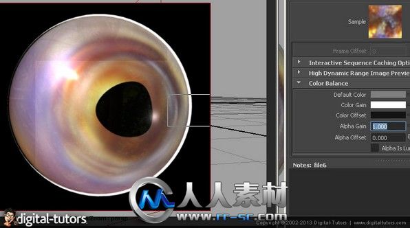 《Maya动物眼睛纹理制作视频教程》Digital-Tutors Texturing Animal Eyes in Maya