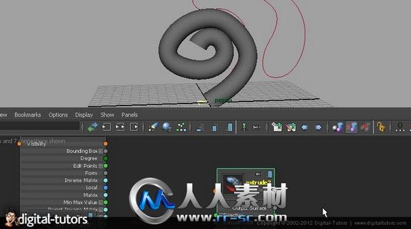 《Maya节点编辑器视频教程》Digital-Tutors Utilizing the Node Editor in Maya