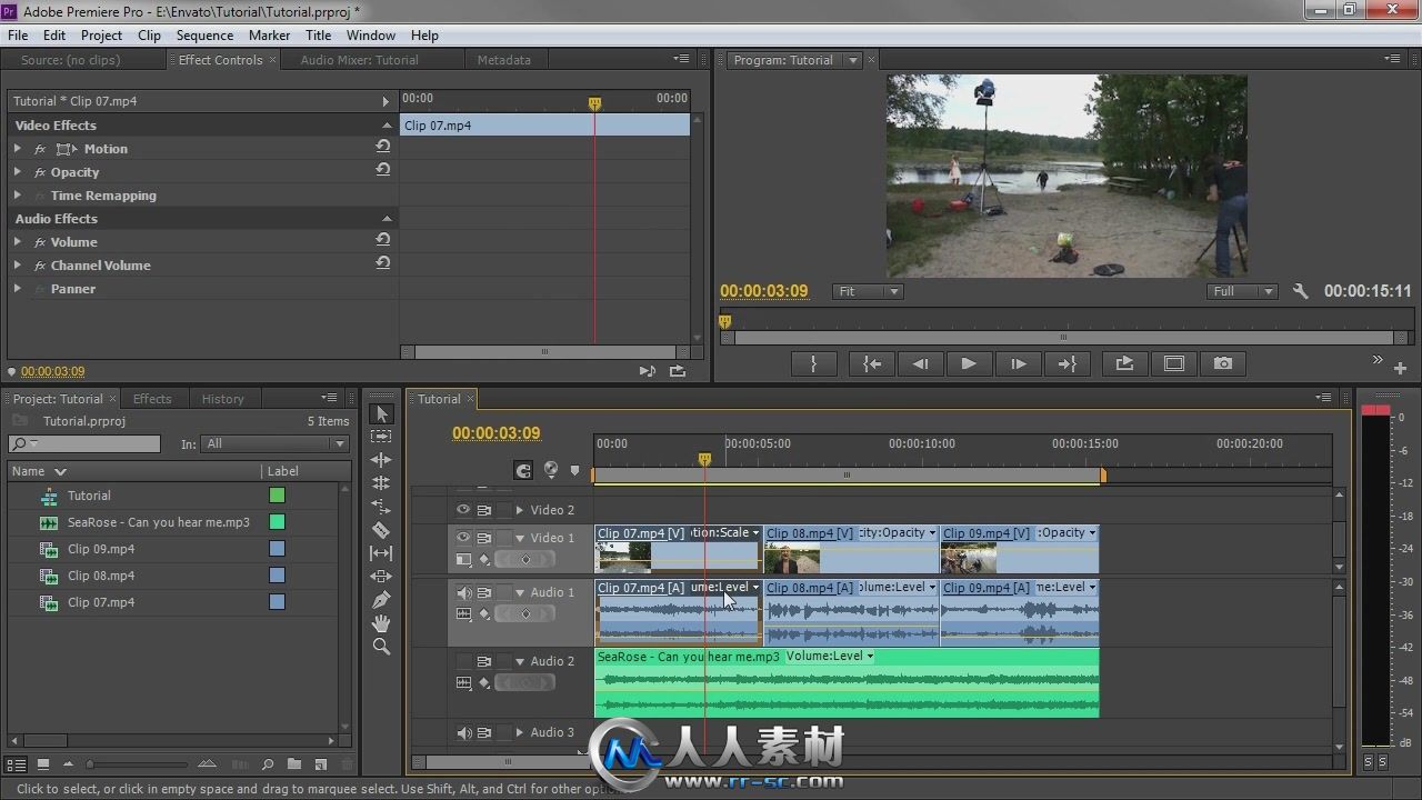 《Premiere Pro CS6基础入门视频教程》Tuts+ Premium Getting Started with Adobe ...