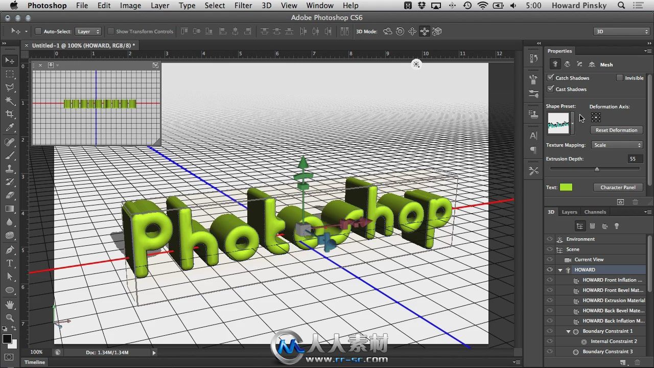 《Photoshop CS6文本文字技术视频教程》Tuts+ Premium Working with Text in Photo...