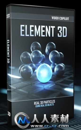 《Element3d V1.5完美破解版》Video Copilot Element 3D v1.5 Win+Content