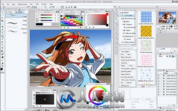 《动画与漫画设计软件V5.0版》Manga Studio V5.0.0 Win/Mac XFORCE