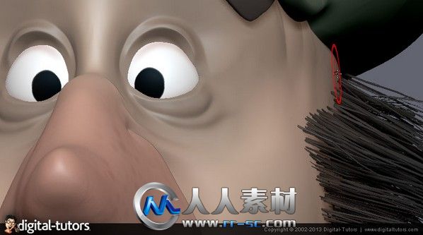 《ZBrush卡通人物头部制作视频教程》Digital-Tutors Speed Sculpting a Cartoon He...