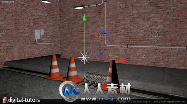 《C4D灯光照明视频教程》Digital Tutors Introduction to Lighting in CINEMA 4D