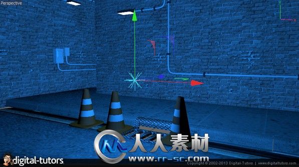 《C4D灯光照明视频教程》Digital Tutors Introduction to Lighting in CINEMA 4D