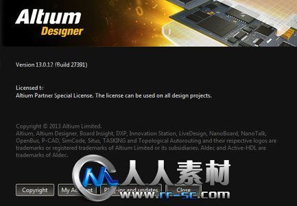 《PCB设计软件2013》Altium Designer 2013 13.0.12