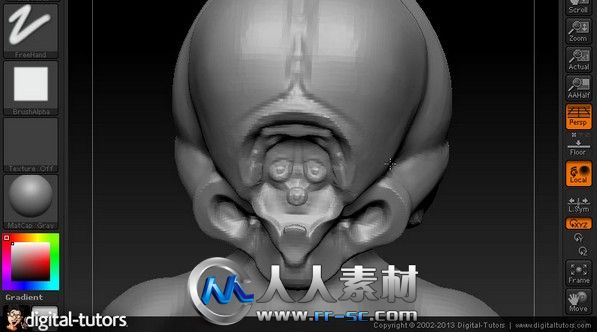 《ZBrush机械生命制作视频教程》Digital-Tutors Creative Development Concepting ...