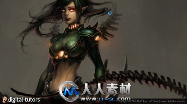 《Maya与Silo制作科幻角色视频教程》Digital–Tutors Creating a Sci-Fi Villain i...