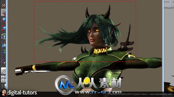 《Maya与Silo制作科幻角色视频教程》Digital–Tutors Creating a Sci-Fi Villain i...