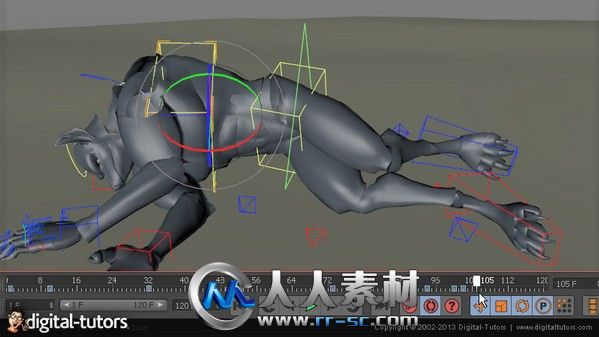 《C4D动画技术视频教程》Digital-Tutors Animation Polishing Techniques in CINEM...