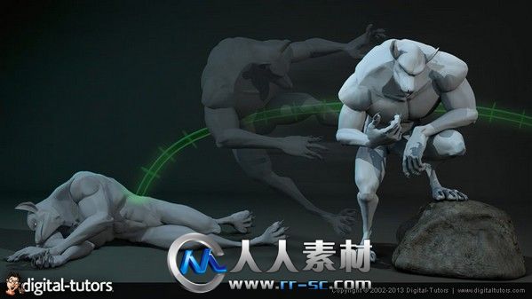 《C4D动画技术视频教程》Digital-Tutors Animation Polishing Techniques in CINEM...