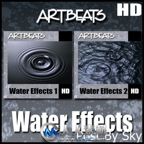 《水雨水飞溅视频素材合辑》Artbeats Water Effects 2 HD