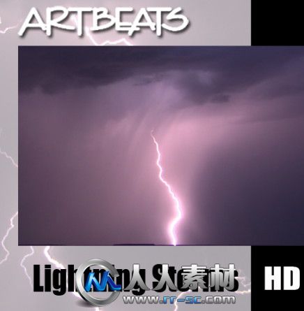 《闪电风暴实拍高清视频素材合辑》Artbeats Lightning Storms HD