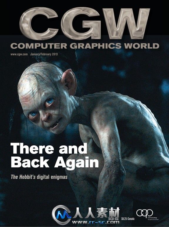 《计算机图形世界2013年1、2月合刊》Computer Graphics World JanuaryFebruary 2013