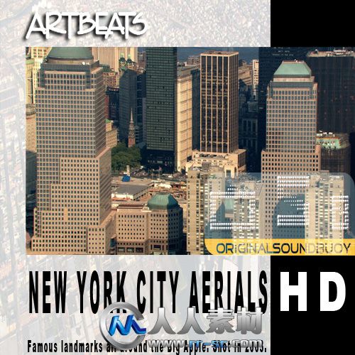 《航拍纽约城市高清实拍视频素材合辑》Artbeats New York City Aerials HD