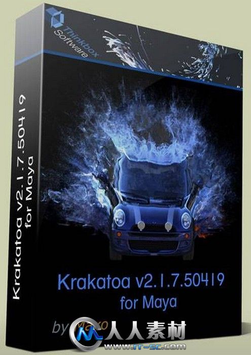 《Maya粒子渲染器V2.1.7版》Krakatoa v2.1.7.50419 for Maya Win64