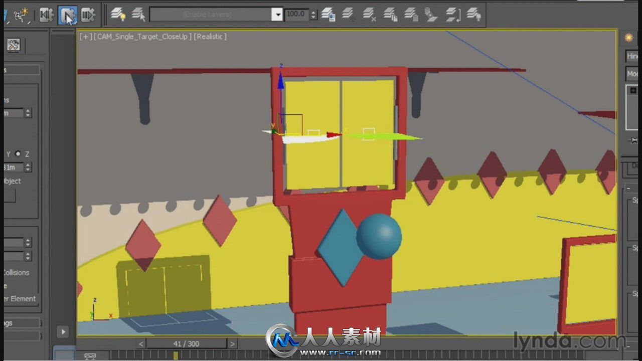 《3dsMax运动学系统MassFX视频教程》Lynda.com Creating Simulations in MassFX an...