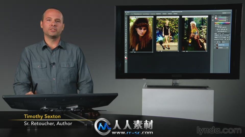 《PS修图技巧之时尚编辑视频教程》Lynda.com Photoshop Retouching Techniques Fas...
