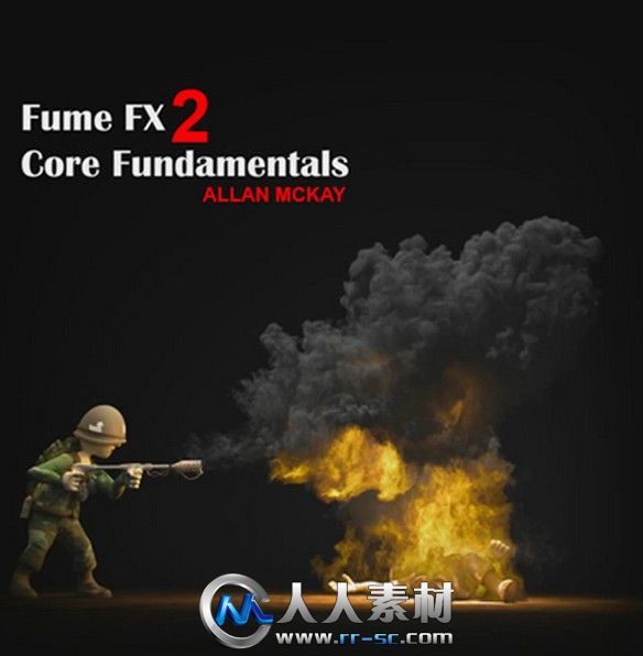 《FumeFX2流体动力核心技术视频教程》Fume FX 2 Core Fundamentals with Allan McKay