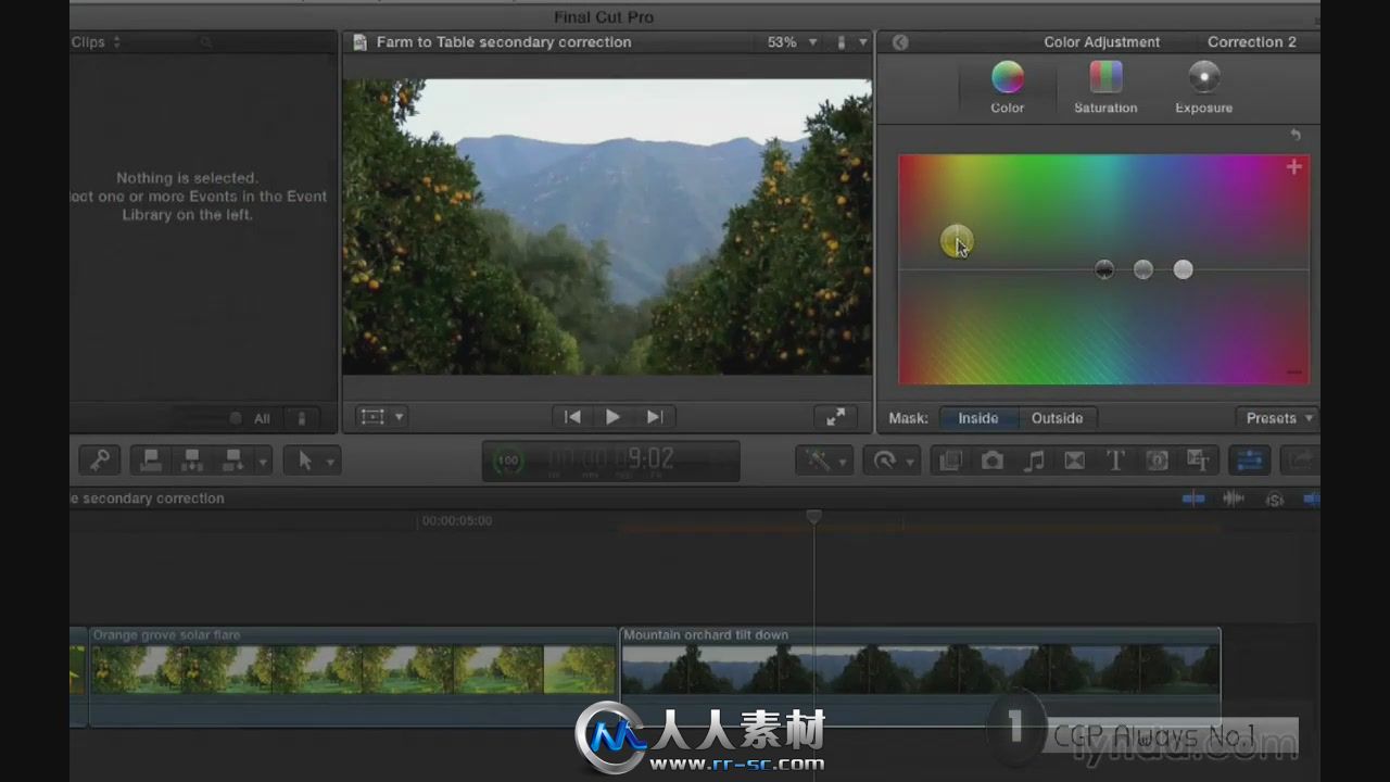 《FCP非编剪辑基础训练视频教程》Lynda.com Final Cut Pro X Essential Training