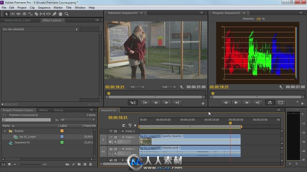 《PR先进视频编辑技术视频教程》Tuts+ Premium Advanced Editing in Adobe Premier...