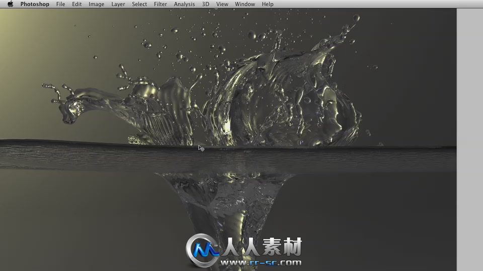 《Modo流体飞溅特效插件V6版+教程》Luxology Splash Kit for modo 601 modo 501mod...