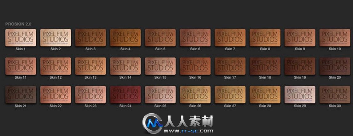 《PROSKIN皮肤修饰FCPX插件V2.0.1版》Pixel Film Studios PROSKIN 2.0.1 Plugin fo...