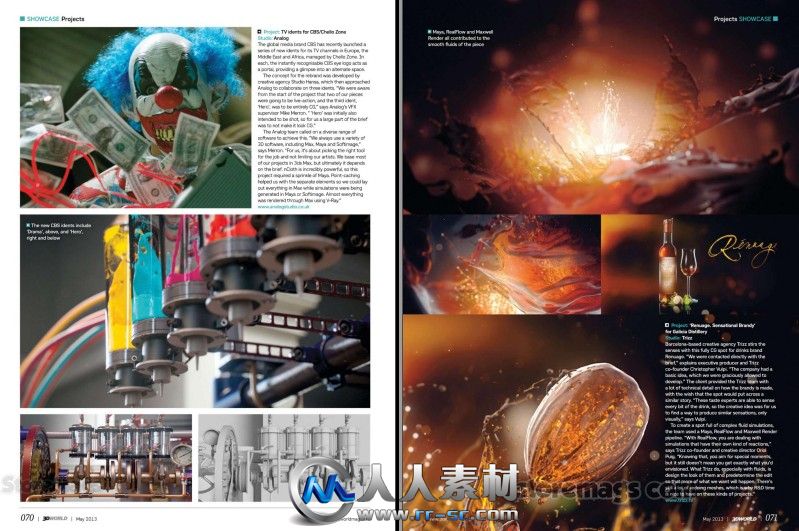 《3D世界艺术杂志2013年5月刊》3D World May 2013