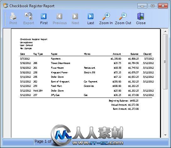 《财务软件》(Just Checking )v3.2.4.0[压缩包]