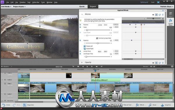 《Adobe Premiere Elements 11视频编辑软件教程》(Lynda.com Up and Running with ...