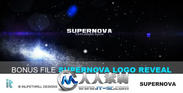 《超新星logo片头AE模板》Videohive Supernova 155077