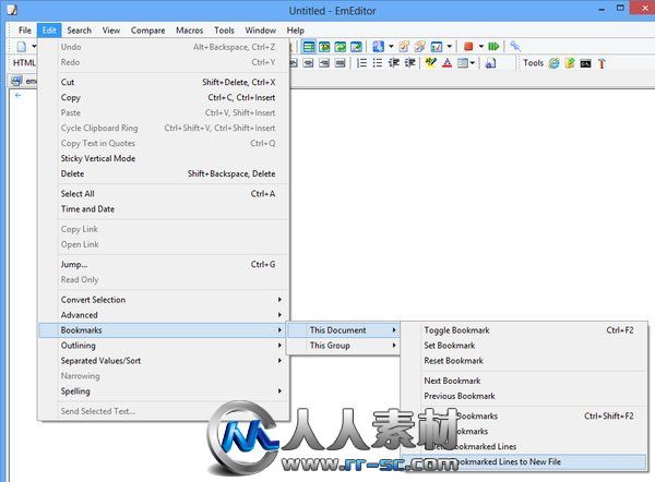 《文档编辑软件》(Emurasoft EmEditor Professional )v12.0.7 x86|x64 Multilingua...