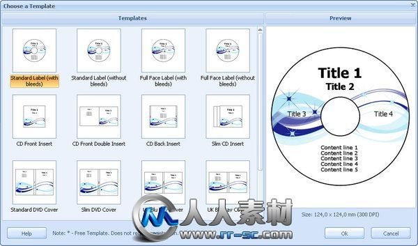 《CD/DVD标签封面制作工具》(RonyaSoft CD DVD Label Maker)v3.01.15[压缩包]