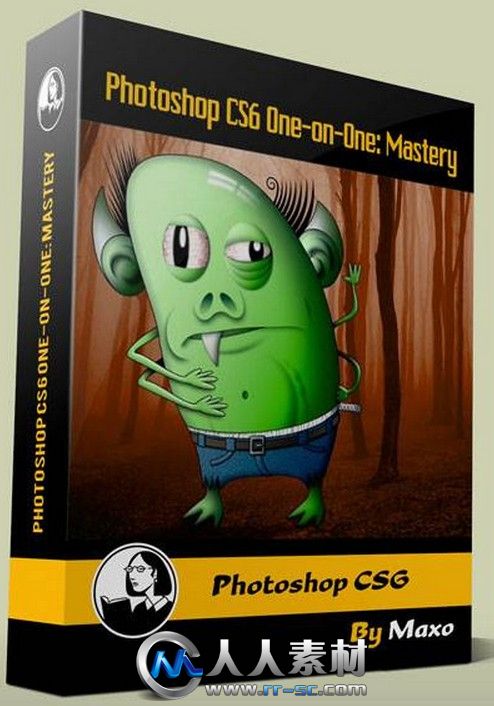 《PS CS6一对一完全掌握视频教程》Lynda.com Photoshop CS6 One-on-One Mastery