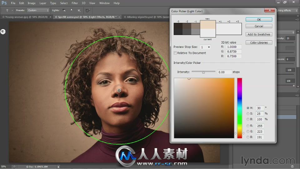 《PS CS6一对一完全掌握视频教程》Lynda.com Photoshop CS6 One-on-One Mastery