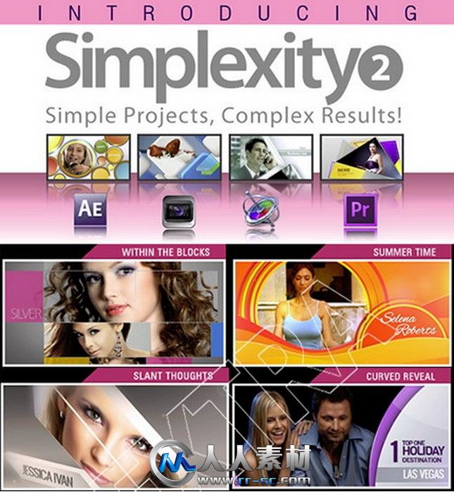 《DJ高效简洁AE模板系列Vol.2》Digital Juice Simplexity Collection 2 for Adobe ...