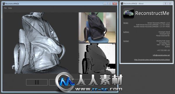 《三维重建系统》(ReconstructMeQt)v1.0.38[压缩包]