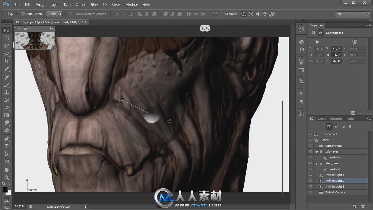 《PS三维纹理制作视频教程》Digital-Tutors Painting Workflows for 3D Assets in ...