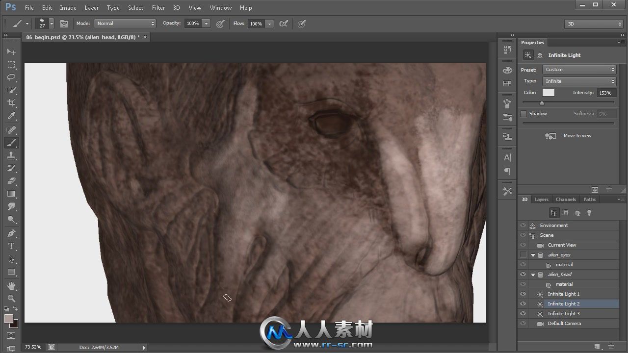 《PS三维纹理制作视频教程》Digital-Tutors Painting Workflows for 3D Assets in ...