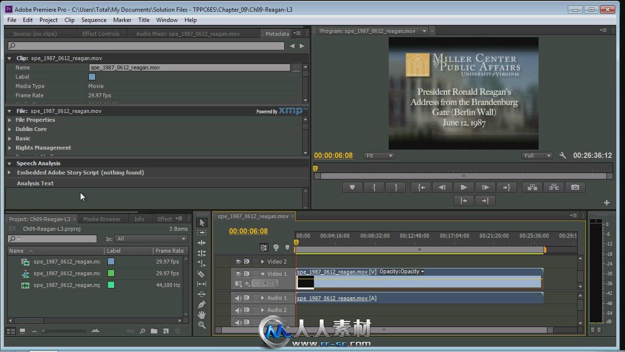 《PR CS6精华训练视频教程》Total Training for Adobe Premiere Pro CS6 Essentials