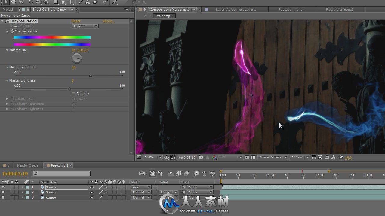 《C4D守护神电影特效视频教程》Expecto Patronum Tutorial in Cinema 4D