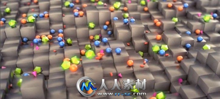 《C4D制作抽象动画场景视频教程》Tuts+ Premium Cinema 4D Creating an Abstract A...