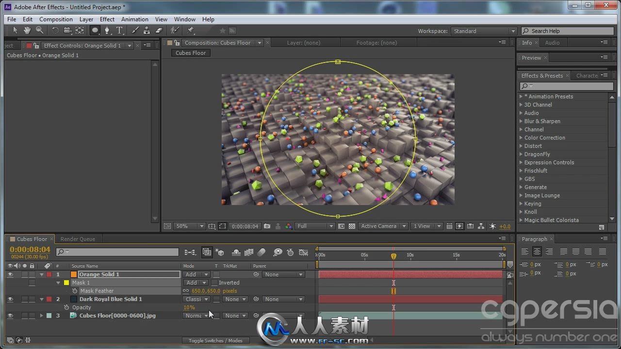 《C4D制作抽象动画场景视频教程》Tuts+ Premium Cinema 4D Creating an Abstract A...