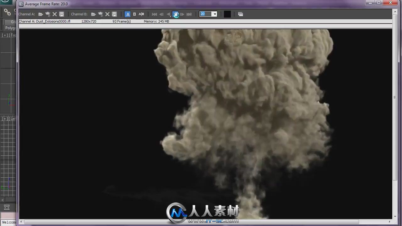 《3dsMax与FumeFX制作不同类型爆炸特效视频教程》Digital-Tutors Exploring Differ...