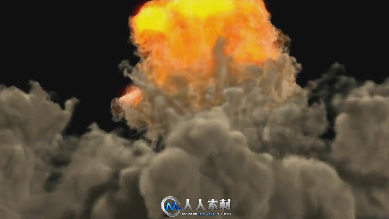 《3dsMax与FumeFX制作不同类型爆炸特效视频教程》Digital-Tutors Exploring Differ...