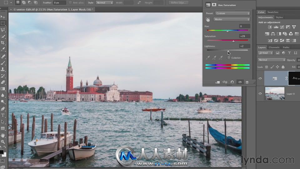 《Lightroom与PS旅游照片制作视频教程》Lynda.com Enhancing a Travel Photo with ...