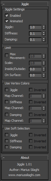 《3dsmax肌肉系统插件V1.01版》Marius Silaghi’s Jiggle v1.01 for 3dsMax9-2013 ...