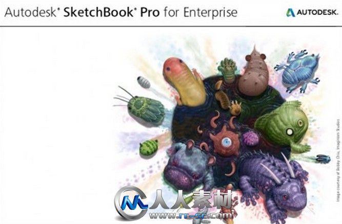 《欧特克数字绘画设计软件V2014版》Autodesk SketchBook Pro for Enterprise 2014 ...